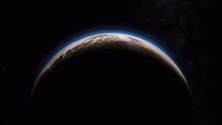 Sluneční protisvětlo odhalilo několik vrstev řídké atmosféry Pluta