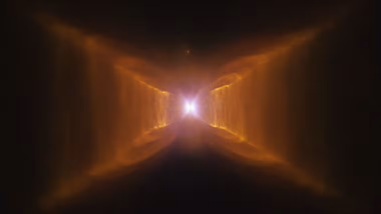 Hubble zachytil mlhovinu Červený obdélník