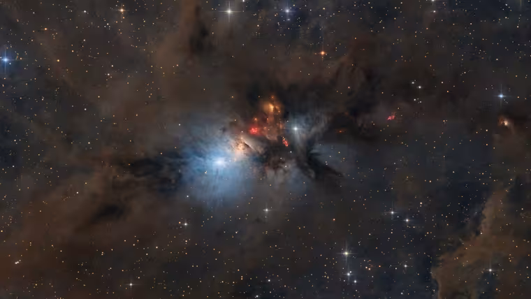 Hvězdná porodnice NGC 1333 se skrývá v Perseovi