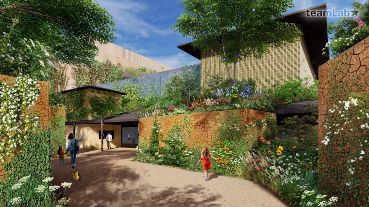 teamLab plánuje v tokijském Ariake muzeum o rozloze přibližně 30 000 metrů čtverečních