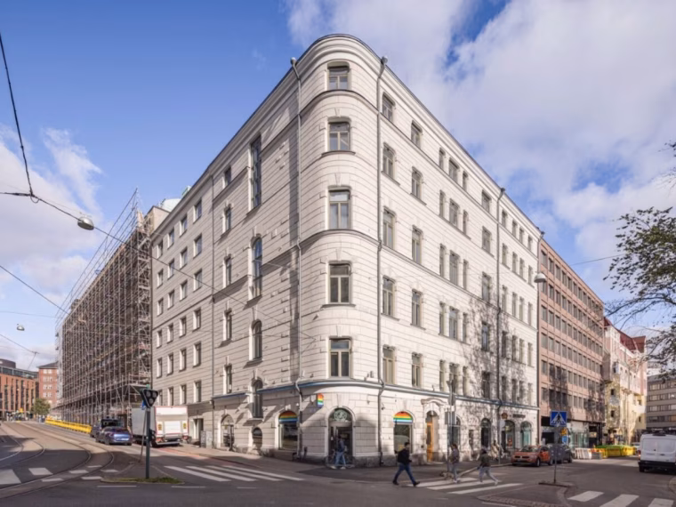 Historický dům v Helsinkách se promění v první finský hotel Ruby