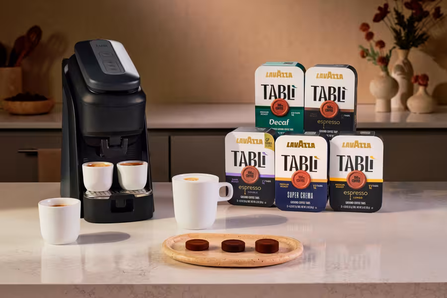 Lavazza Tablì nahrazuje kapsli tabletou ze samotné kávy